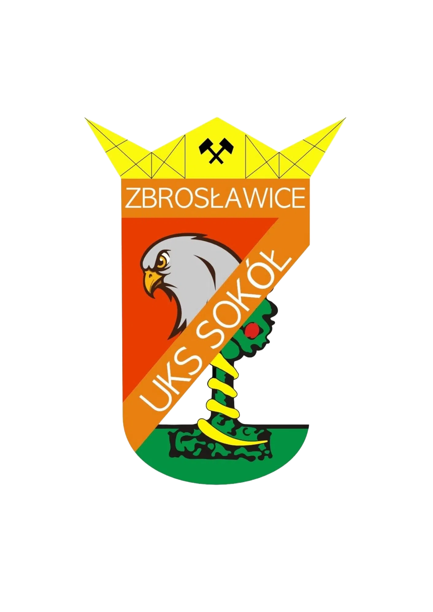 Herb UKS Sokół Zbrosławice
